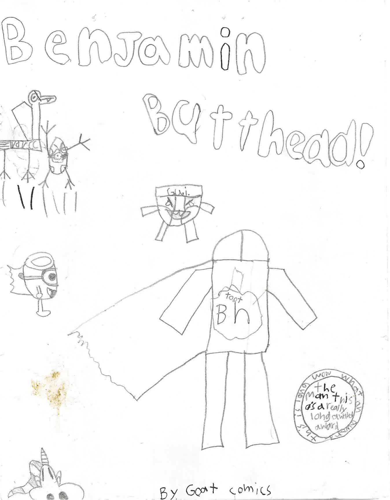 Benjamin Butthead Issue #1 cover