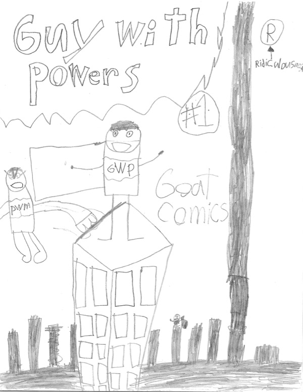 Guy with Powers Issue #1 cover