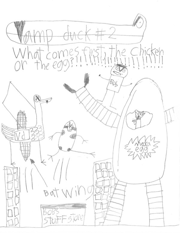 Vamp Duck Issue #2 cover